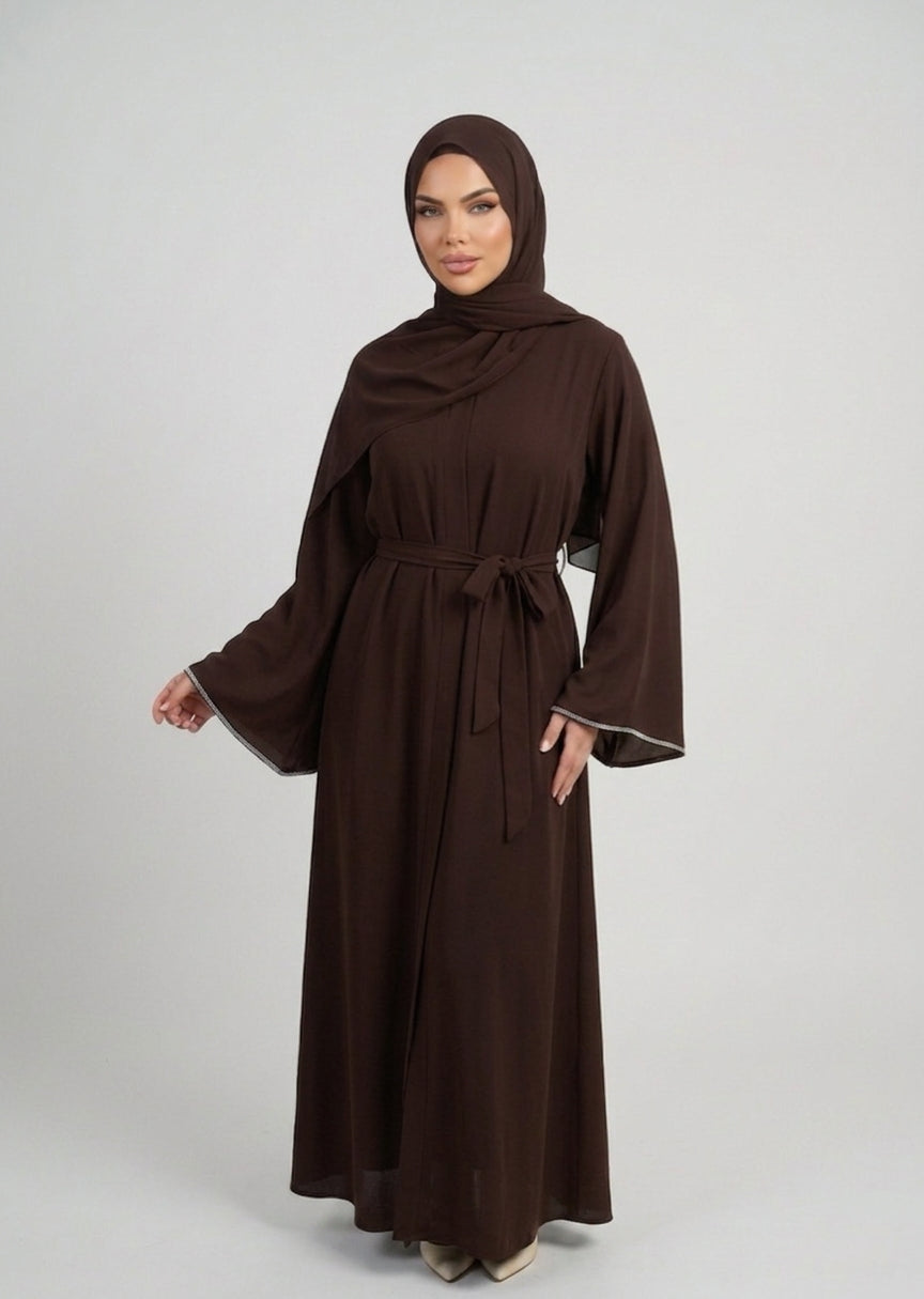Abaya Soraya - Dark Chocolate