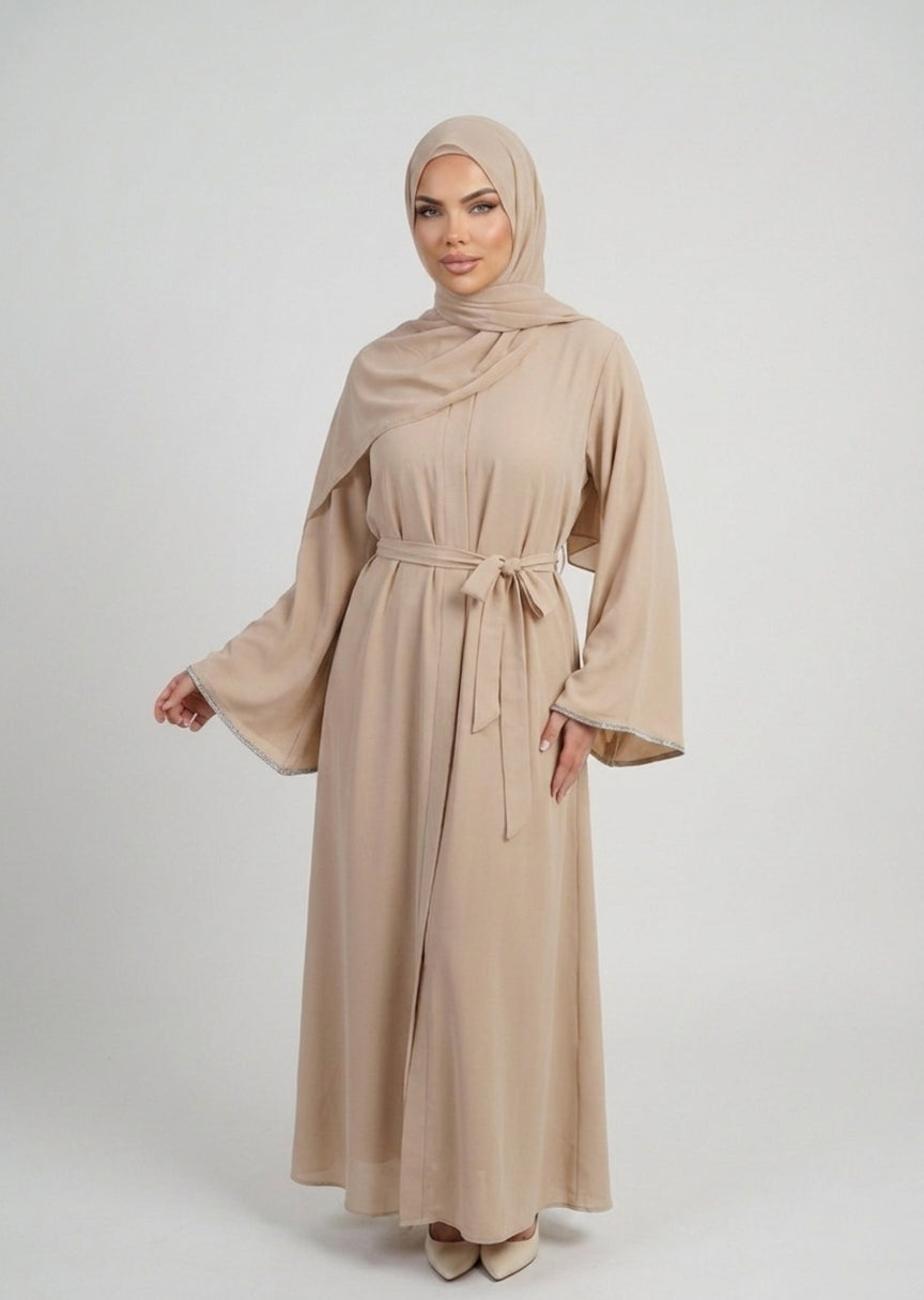 Abaya Soraya - Champagne