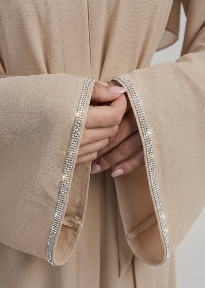 Abaya Soraya - Champagne