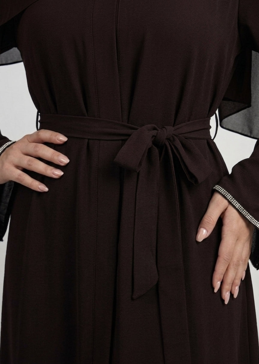 Abaya Soraya - Dark Chocolate