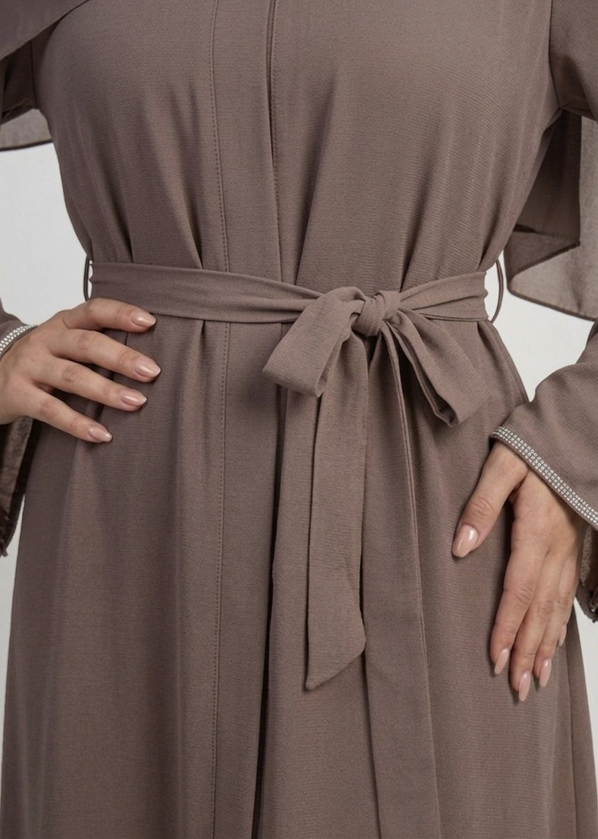 Abaya Soraya - Taupe