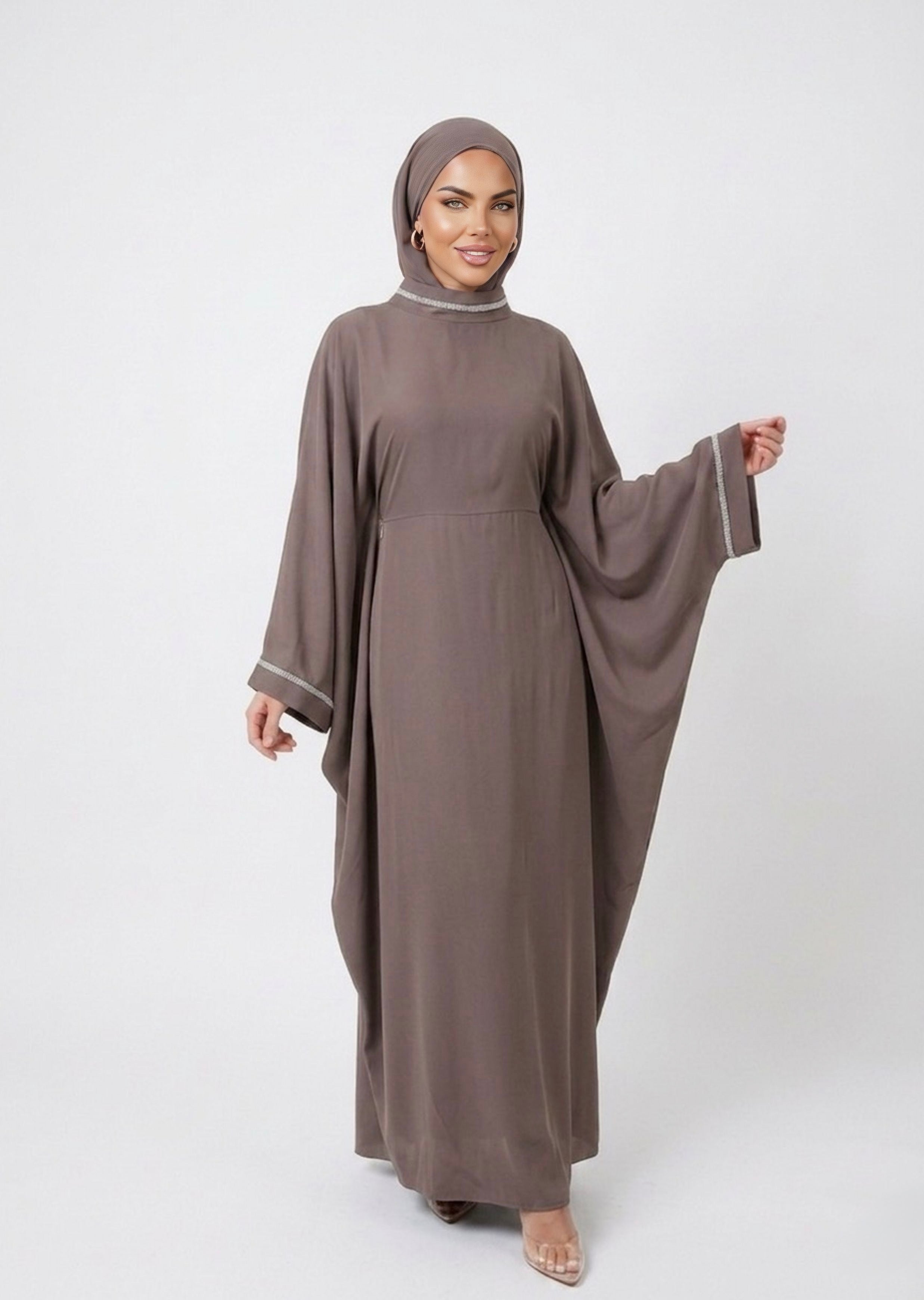 Abaya Noor - Taupe