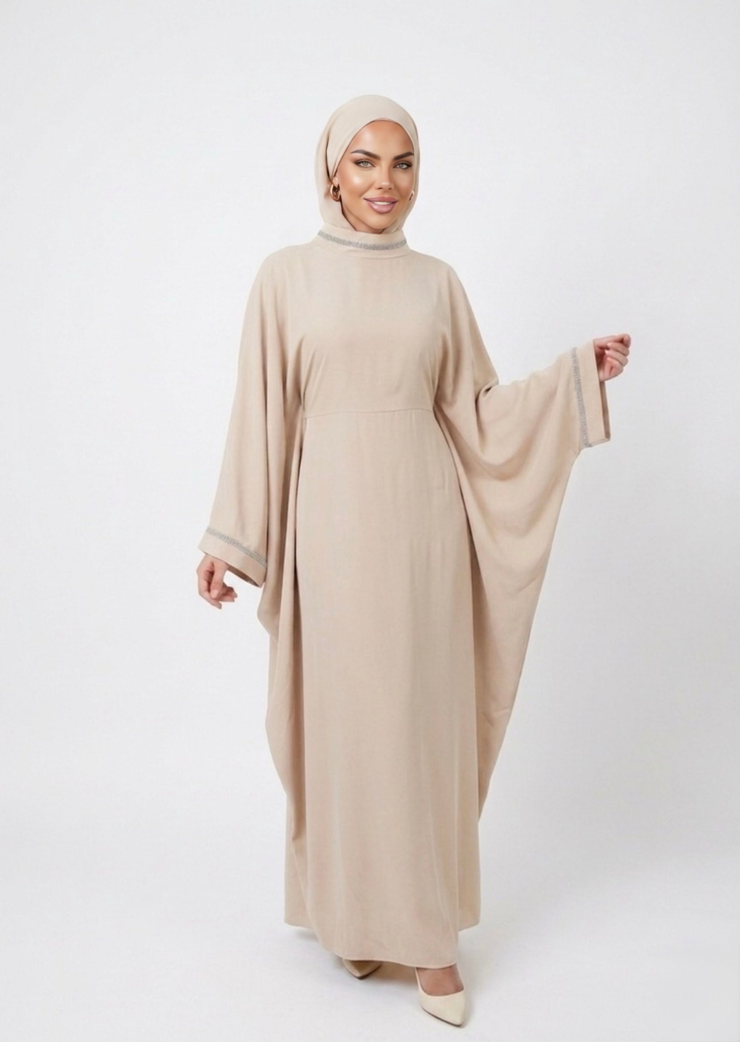 Abaya Noor - Champagne