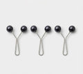 U-Shape Hijab Clips Pearl Black