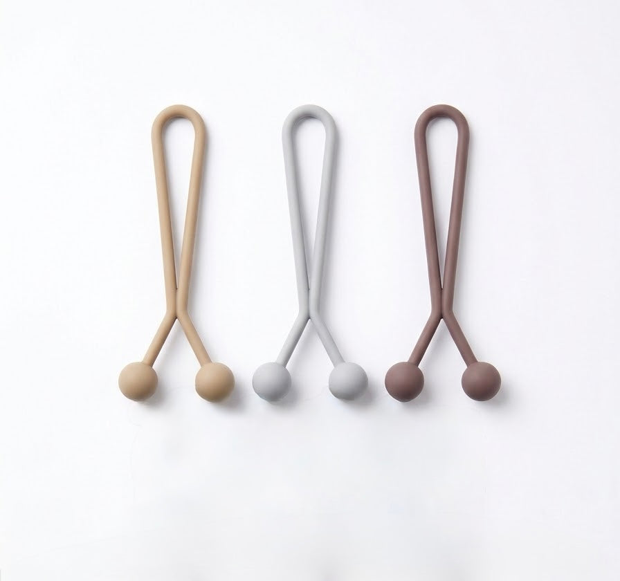U-Shape Hijab Clips Multicolor Silicone