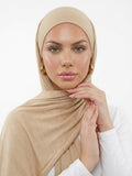 Hijab Jersey Viscosa - Sand