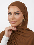 Hijab Jersey Premium - Moka