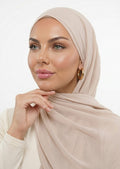 HIJAB CHIFFON PREMIUM - LIGHT MINK