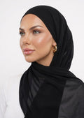 HIJAB CHIFFON PREMIUM - BLACK