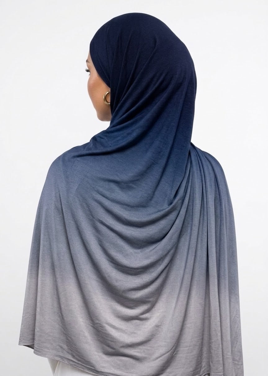 HIJAB LIQUID JERSEY - LUNAR ECLIPSE